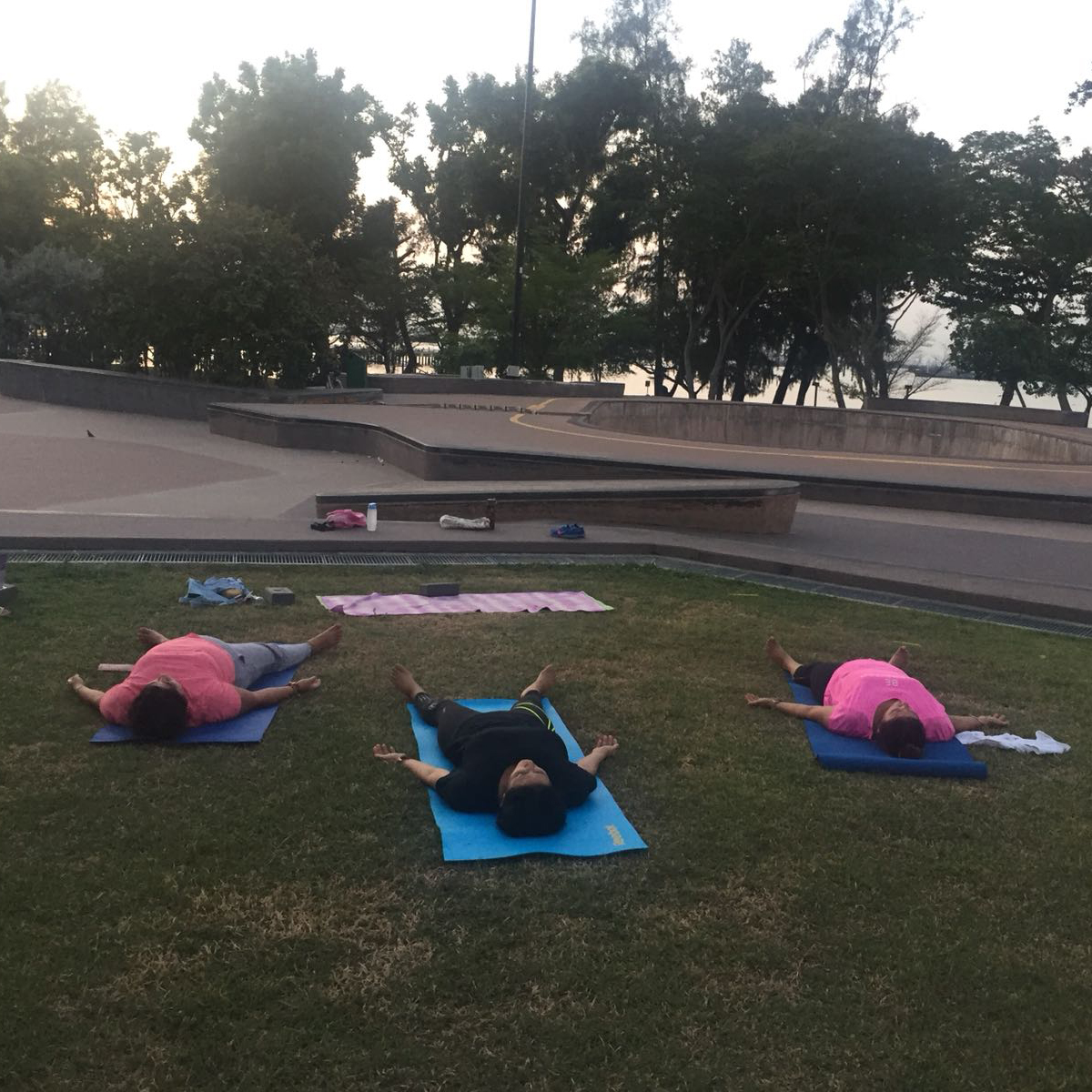 SHAVASANA _MY STUDENTS_ Beach